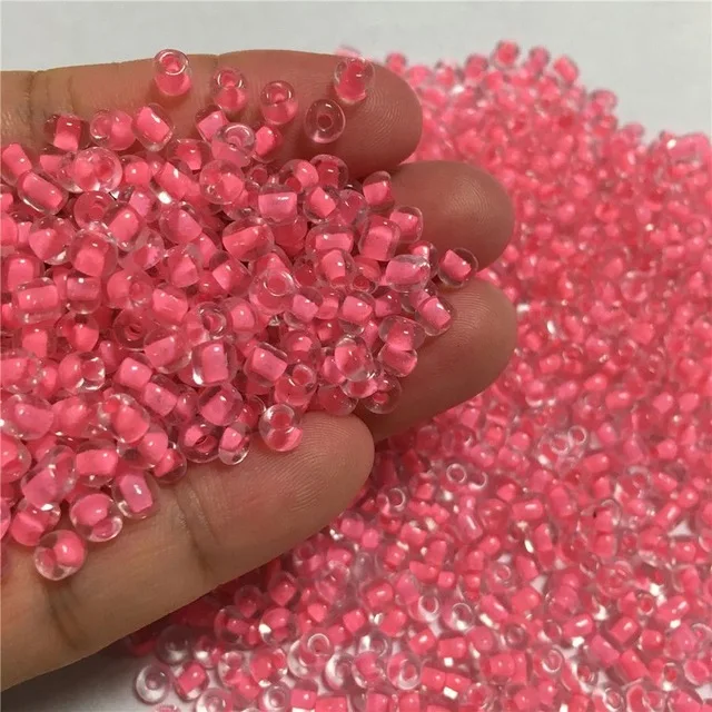 500 шт 4 мм круглый цветной AB стеклянный бисер чешский бисер для самостоятельного изготовления ювелирных изделий Рукоделие браслет ожерелье аксессуары - Цвет: Dark Pink