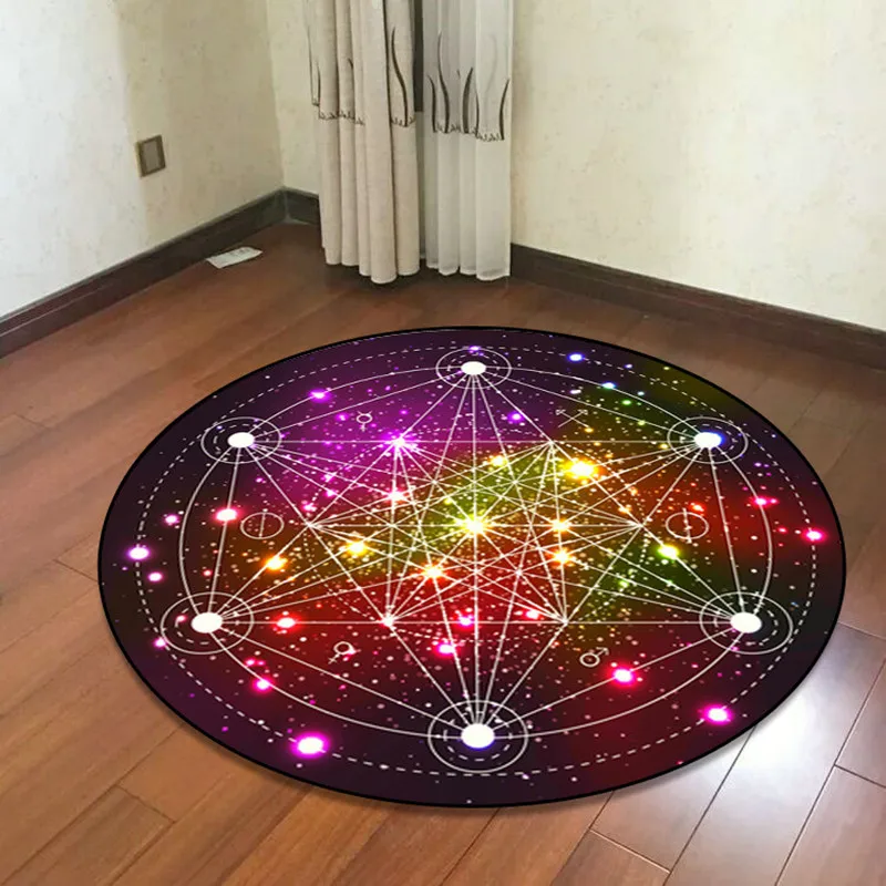 Creative Geometric Music pattern Round Carpets For Living Room Bedroom Area Rugs And Carpet Kids Room Computer Chair Floor Mats Creative Geometric Music pattern Round Carpets For Living Room Bedroom Area Rugs And Carpet Kids Room Computer Chair Floor Mats