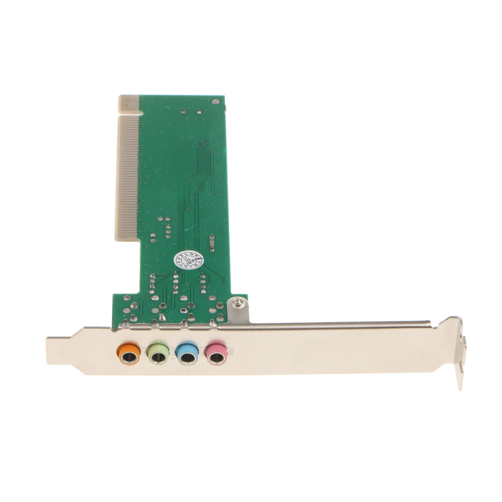 Dovewill Main Board PCI 8738 Built-in Sound Card 5.1 Channel PCI Surround Sound Card 