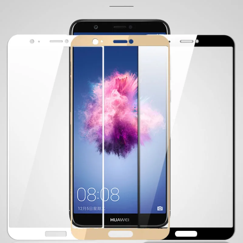 Полное покрытие, Защитное стекло для huawei P Smart, Защита экрана для huawei P Smart Plus, защитное стекло Hauwei P Smart Z