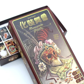 

Mascarade Board Game Add Expansion, 2-13 Players Cards Game Party/Family Easy To Play Identity Guess Indoor Game