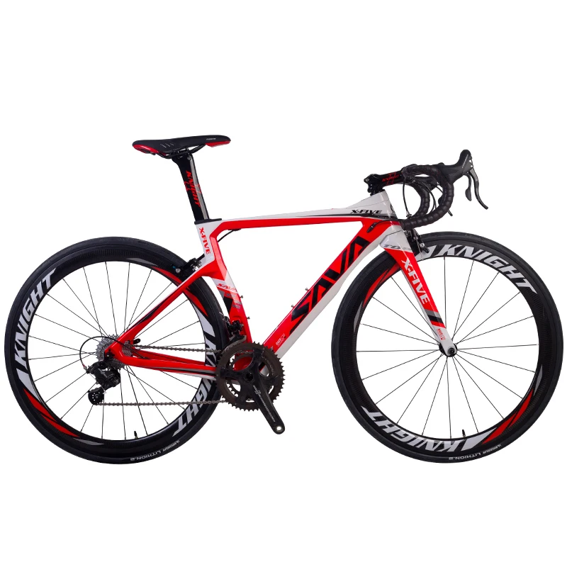 SAVADECK Phantom 8.0 700C Carbon Fiber Road Bike Cycling Bicycle