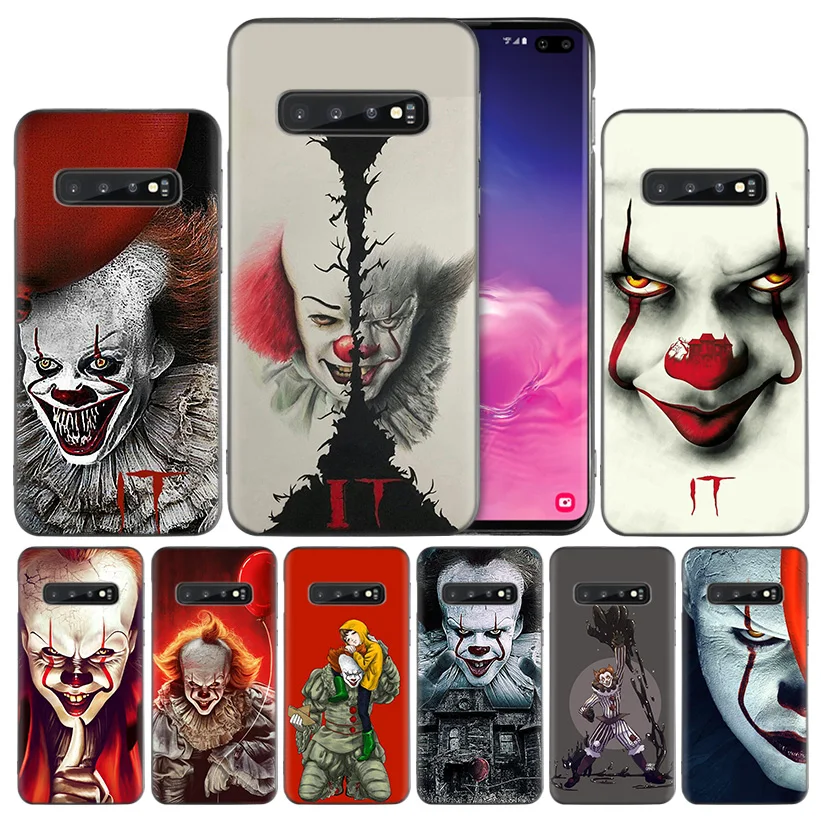 

Pennywise The Clown Horror Silicone Case Cover for Samsung Galaxy S10 S10e 5G S9 S8 S7 Edge J8 J6 J4 Plus 2018 M40 M30 M20 M10