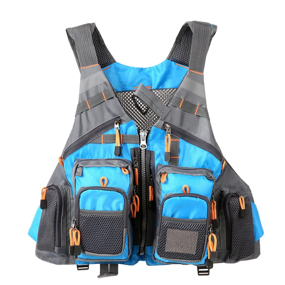Outdoor Sport Fishing Vest Men Vest respiratory utility fish fly fishing vest fishing vest