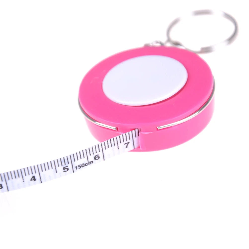Цветной брелок для конфет рулетка 1,5 метров Размер одежды рулетка маленькая рулетка