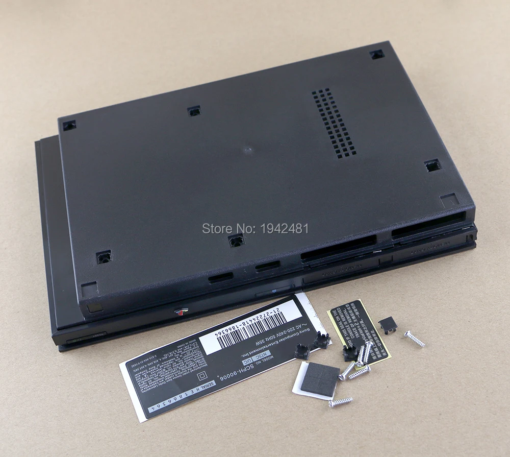 OCGAME 6 шт./лот чехол с полным корпусом для PS2 Slim 9w 90000 9000X консоли этикеткой|case for|case