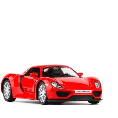 1/36 918 Spyder сплава Diecasts модель игрушечных автомобилей Вытяните назад металла