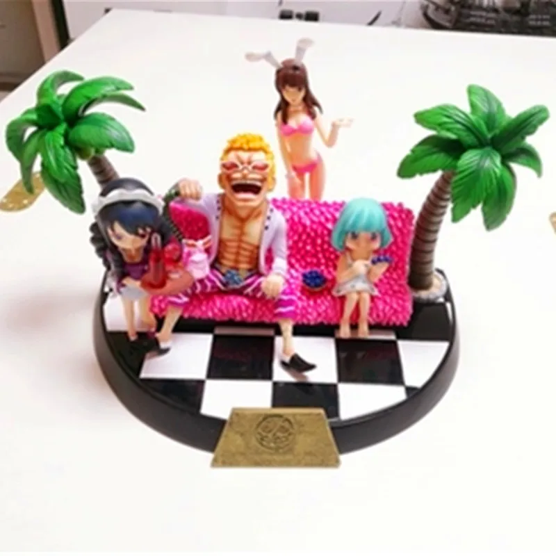 Одна деталь Donquixote doflamingo сахар Donquixote Пираты GK смолы статуя фигурку модель игрушки X453
