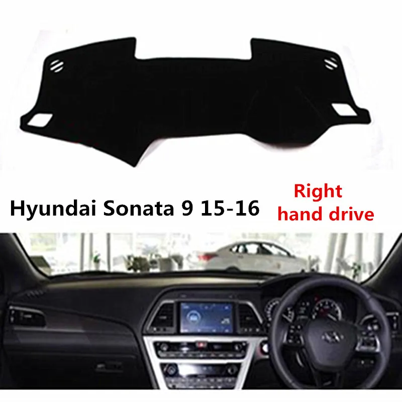 Causal TAIJS Car dashboard cover for Hyundai Sonata 9 2015 2016 Right