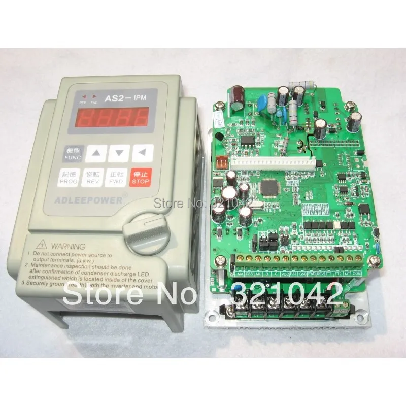 

AS2-IPM/AS2-122/2.2KW/2200W/220V frequency converter motor speed controller made in China