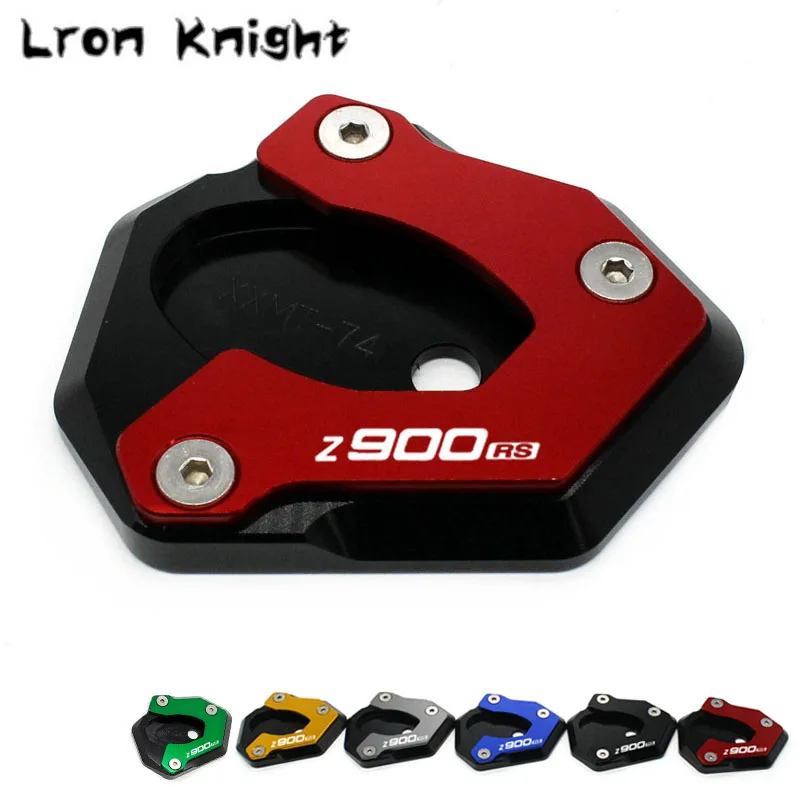 

For KAWASAKI Z900RS Z900 RS Z 900RS 2017 2018 2019 Motorcycle Accessories Kickstand Foot Side Stand Extension Pad Support Plate