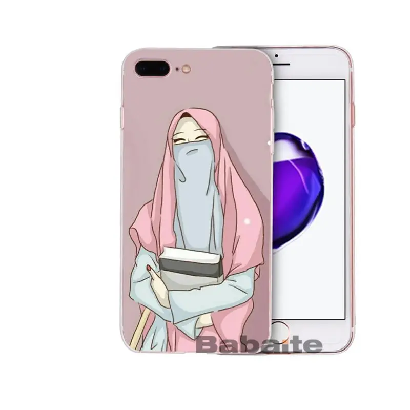 Woman In Hijab Face Crown