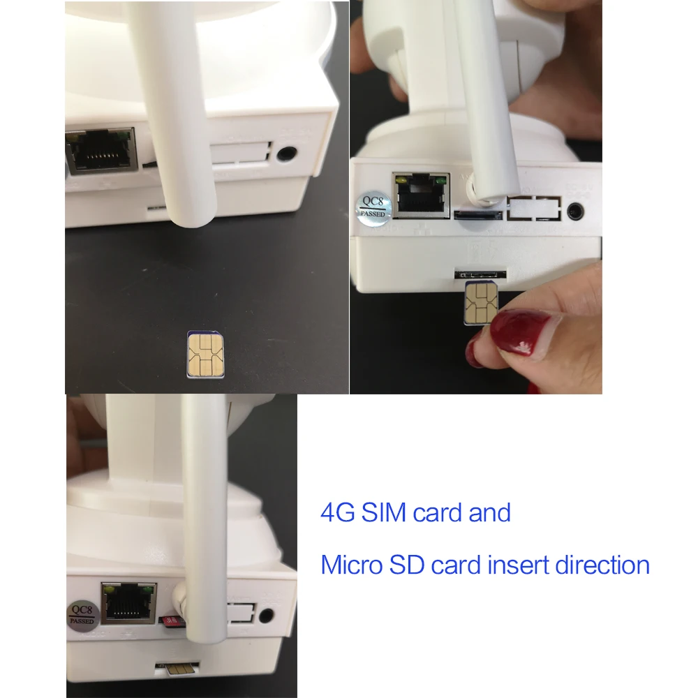 Камера видеонаблюдения беспроводная 1080P HD 4G 3G Sim карта PTZ Wi Fi P2P|Камеры
