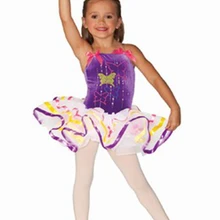 Распродажа, гимнастическое трико, новое оригинальное детское балетное сценическое платье для девочек, одежда для выступлений танцевальная пачка
