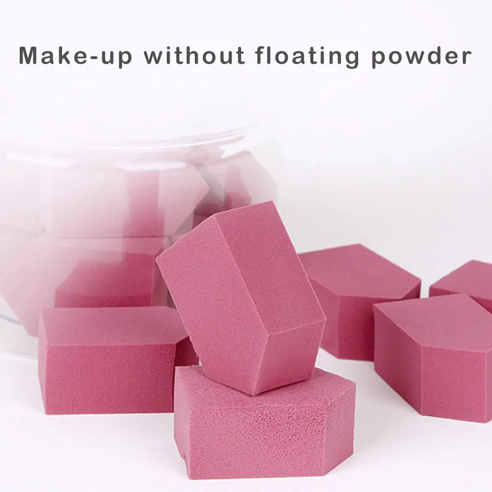 Гладкий макияж губка набор слоеного красоты смешивание лица основа порошок BB крем 10 шт. макияж губка слоеный набор женская косметика, подарочная