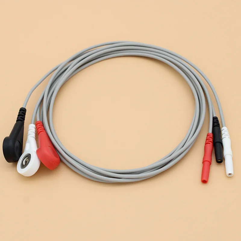 6P к DIN 3/5 приводит ECG EKG кабель багажника и leadwire для