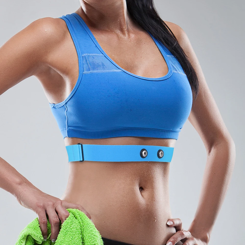 

1Pcs Adjustable Chest Belt Strap Band Polar Sport Heart Rate Monitor Water-proof Outdoors Sports Chest Belt Sports Accessories
