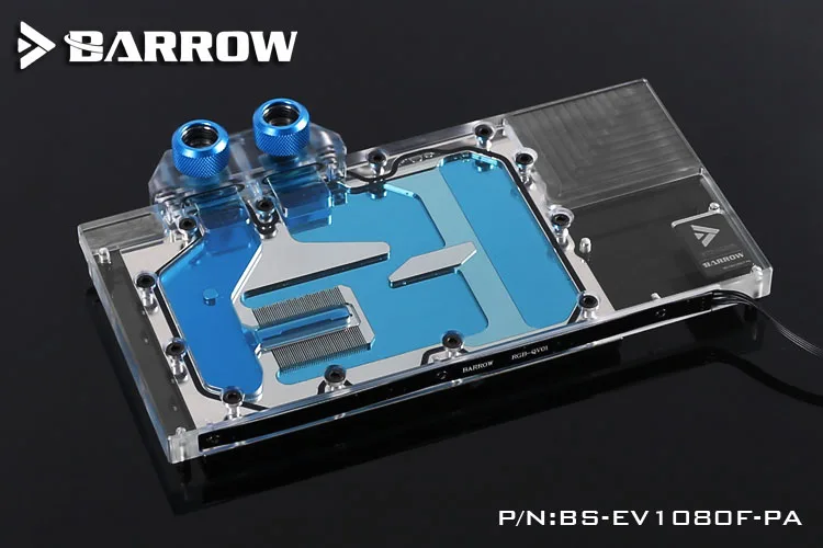 Блок графической карты с полным покрытием для EVGA GTX1080/1070 FTW игровой 8G GPU