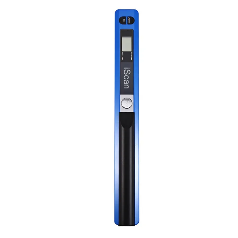 IssyzonePOS портативный сканер документов мини ручной A4 изображения мобильный сканер USB Micro SD TF карты для дома Offlice книга сканирования - Цвет: Blue and 16G SD