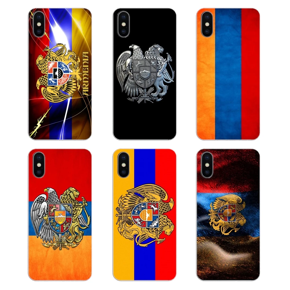 For Huawei Honor 8 8C 8X 9 10 7A 7C Mate 20 Lite Pro P Smart Plus Phone Cases Armenia National Russia Eagle Wings Flag Banner |