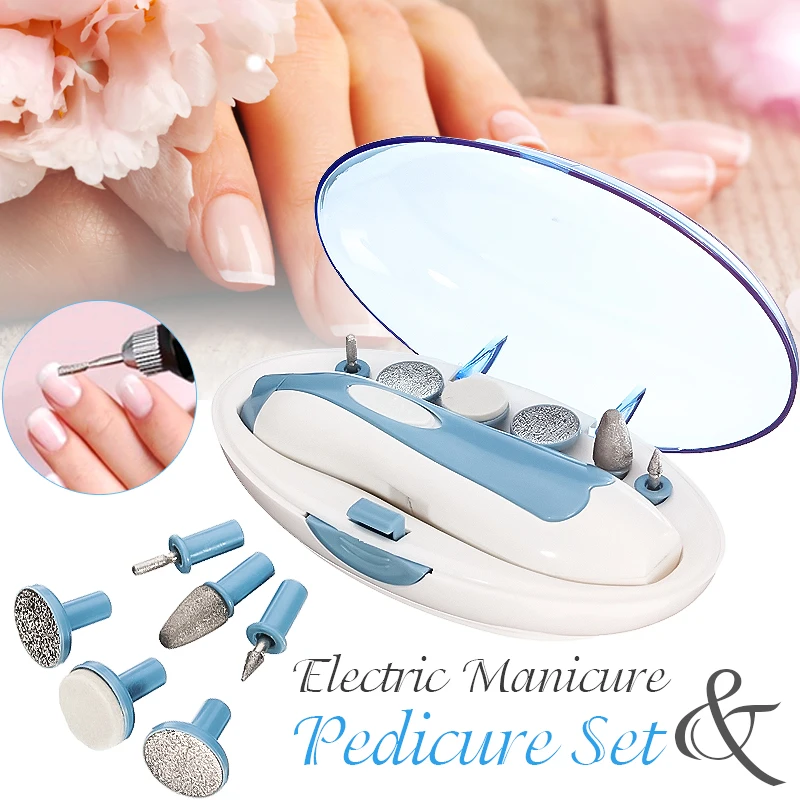 

Electric Manicure Nail File Drill Tool Set Multi-function Pedicure Machine Kit Drill Bits Multi Utili Manicure Callus Polishing