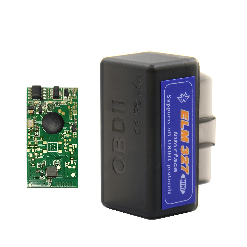 Горячая OBD Мини ELM327 Bluetooth OBD2 V2.1 автоматический сканер OBDII 2 автомобиля ELM 327 Тестер диагностический инструмент для Android Windows Symbian