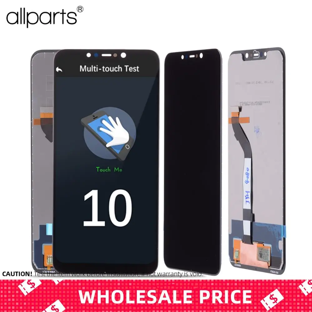 

6.18'' IPS Display For Xiaomi Pocophone F1 Display Touch Screen Digitizer Assembly For xiaomi mi Pocophone F1 LCD Display