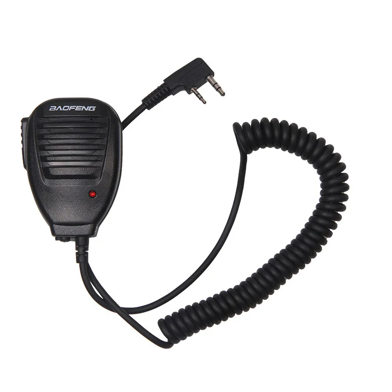 Радио Ручной микрофон динамик микрофон для рации UV-5R портативный двухстороннее радио UV 5R BF-888S PTT наушники аксессуары