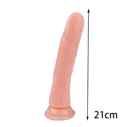 Реалистичный огромный пенис вибратор телесного цвета Цвет искусственный клитор латекс взрослых Секс-игрушки для Для женщин Вагинальный