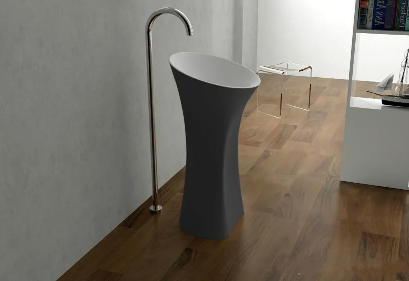 كوريان سطح الحمام رمى حوض طليق الصلبة مات غسل اليد بالوعة مرحاض الغرور بالوعة RS3864 كوريان سطح الحمام رمى حوض طليق الصلبة مات غسل اليد بالوعة مرحاض الغرور بالوعة RS3864