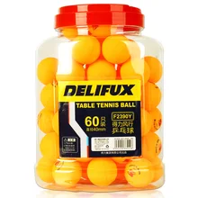F2390w Sports & Entertainment 60PCS / barrel table tennis training with Table Tennis Balls Diameter 40mm Elasticity uniformly-D2