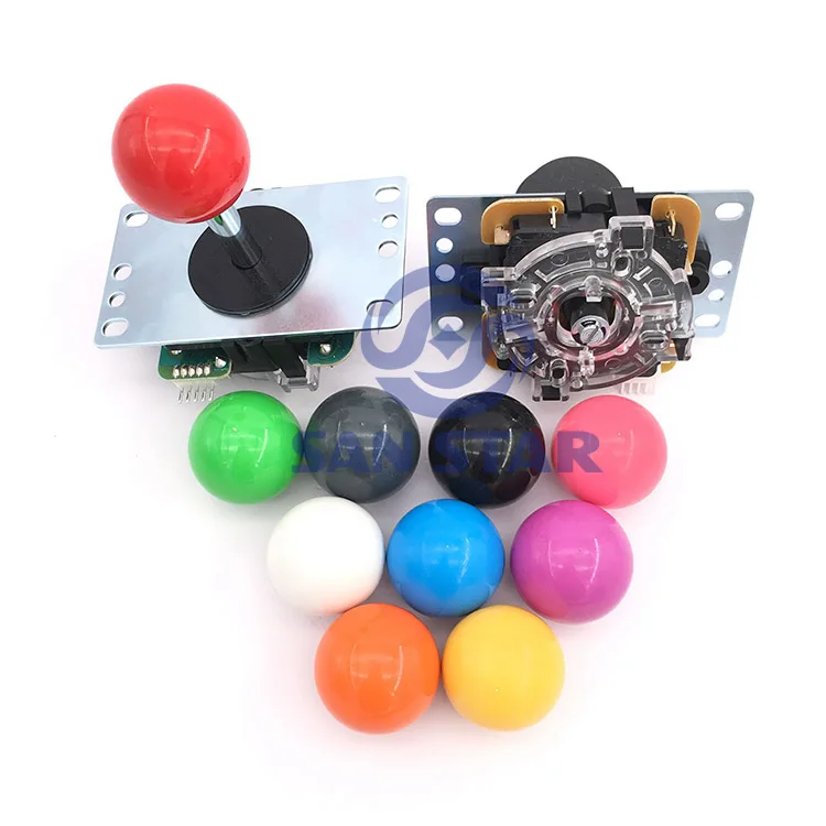 2 шт. официального джойстика Sanwa для аркадных игр аркадные части|joystick microsoft|joystick