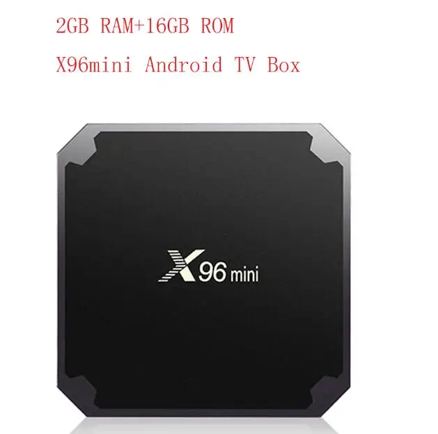 Android 7.1.2 X96 Мини ТВ приставка 2 ГБ 16 ГБ 1 ГБ 8 ГБ ТВ приставка Amlogic S905W четырехъядерный процессор поддержка 4K 2,4 ГГц WiFi X96mini Смарт ТВ приставка pk X96 - Цвет: 2GB RAM 16GB ROM