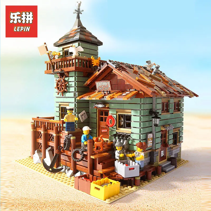 

Lepin 16050 2294Pcs Creative Old Finishing Store Set Children Educational Model Building kits Blocks Bricks Toys LegoINGly 21310