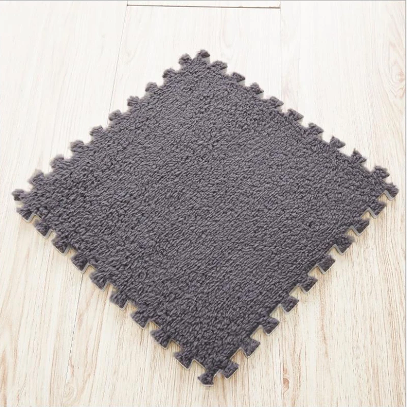 

6 Piece/Lot Magic Jigsaw Rug 30 * 30cm Living Room Bedroom Soft Patchwork Carpet Splice Non-slip EVA Foam Kids Crawl Mat Carpet