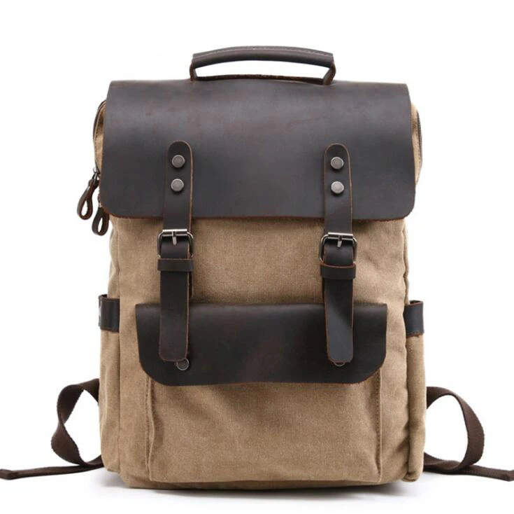 

120217 new hot yesetn man canvas backpack male travel bag