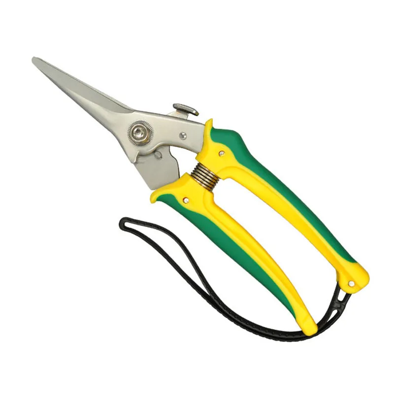 

10pcs multifunction 7-inch scissors gardening shears stainless steel multi-purpose scissors Double color scissors WL-9012