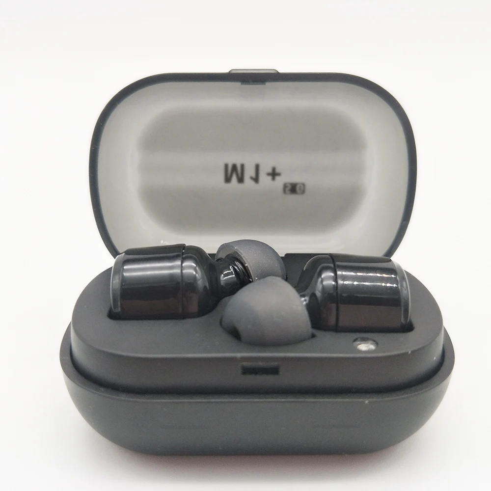 

Mini Bluetooth Earphones with Mic Wireless Sports Headphones Noise Cancelling Headset and charging box