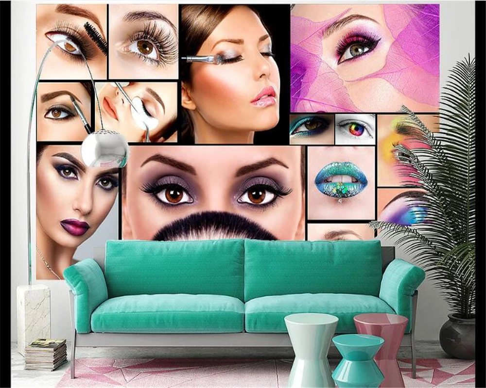 Обои из шелковой ткани красивые 3d обои для макияжа|cloth wallpaper|3d wallpaperfashion wallpaper |