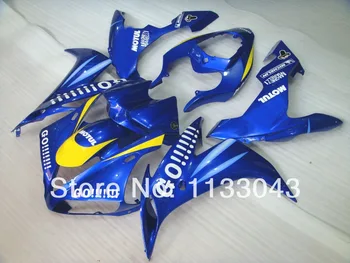 

Injection 100%NEW GOGO!! Blue fairing kit for Yamaha YZF R1 04 05 06 YZF-R1 YZF1000 YZF R1 2004 2005 2006 #AX2 Fairings +7gifts
