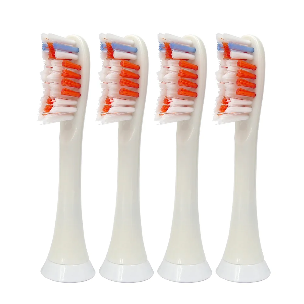 20 штук Съемные насадки для зубной щетки HX3014 для Philips Sonicare ProResults HX6013/66 HX6930 HX9340 HX6950 HX6710 HX9140 HX6530