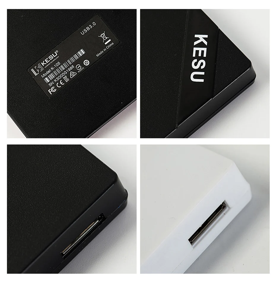 Free shipping On Sale 2.5'' Kesu Original USB 3.0 Externo Disco HD Disk 1000GB Storage Devices Desktop Laptop 500G 2Tb 80 120Gb