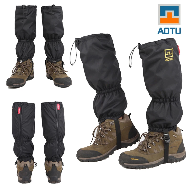 6 color 1 Pair Waterproof Outdoor Hiking Walking Climbing Snow Legging