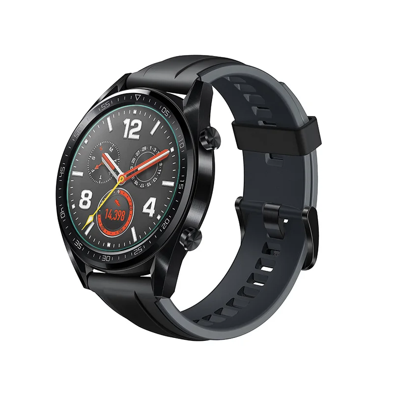 2 шт закаленное стекло для huawei Watch 1 Watch 2 Pro GT Active 2.5D Защита экрана для huawei GT элегантная защитная пленка