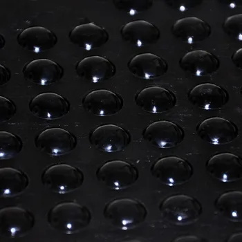 

500PCS 8*2mm Self Adhesive Soft Clear Black Anti Slip Rounded Bumpers Silicone Rubber Feet Pads Sticky Silicone Shock Absorber