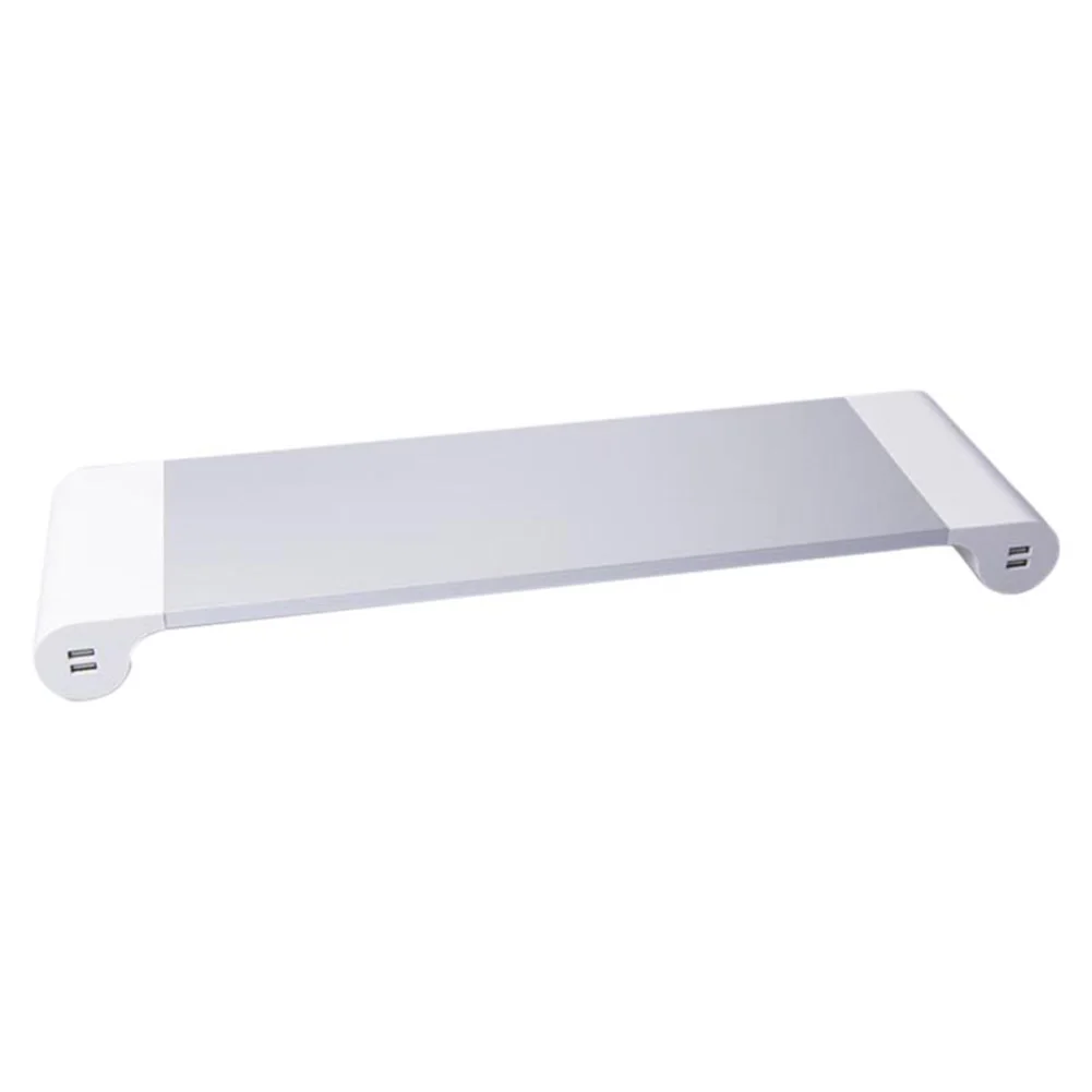  Aluminium Alloy Base Holder Smart 4 USB Port Charger Stand for PC Desktop Laptop JLRL88