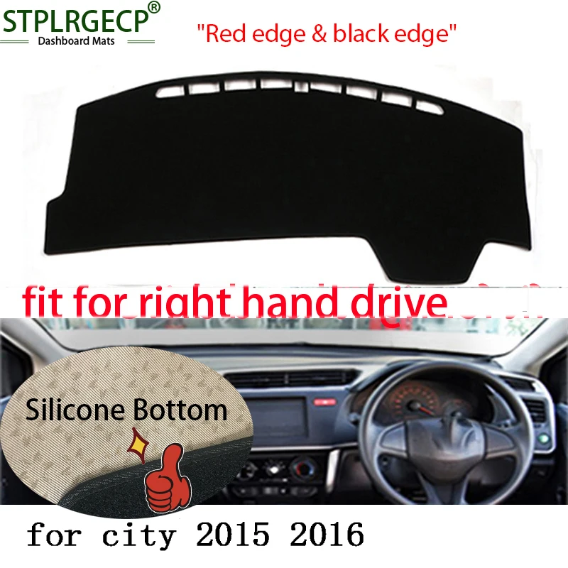 Stplrgecp right hand drive Double layer Dash Mat Dashmat Dashboard