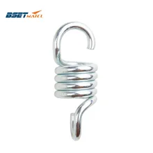 700LB Вес Прочный Стальной Пружина растяжения подходит гамак стул Висячие крыльцо Подвески крючки садовые качели удар мешок