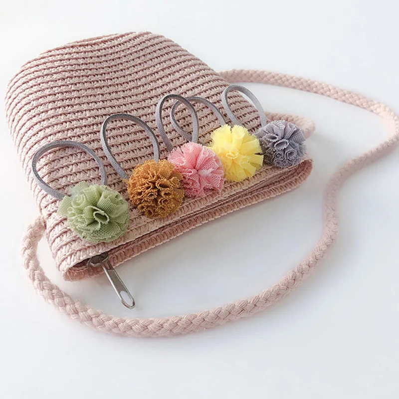 Girls Shoulder Bag Straw Rattan Weave Crossbody Bag for Baby Girls Best Sale-WT Girls Shoulder Bag Straw Rattan Weave Crossbody Bag for Baby Girls Best Sale-WT