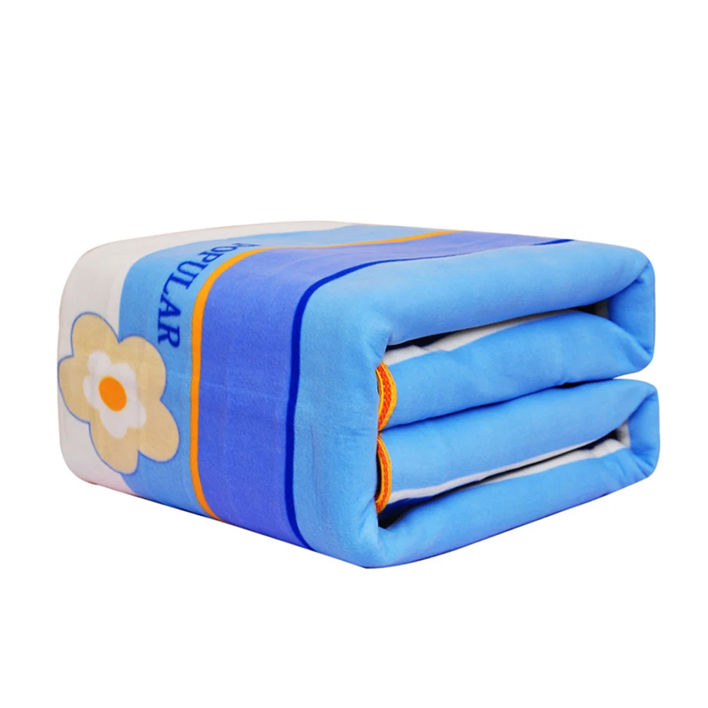 

Electric Blanket Adjustable Temperature Home Safety Waterproof Electric Heated Mattress with Chinese Flat Plug - random color